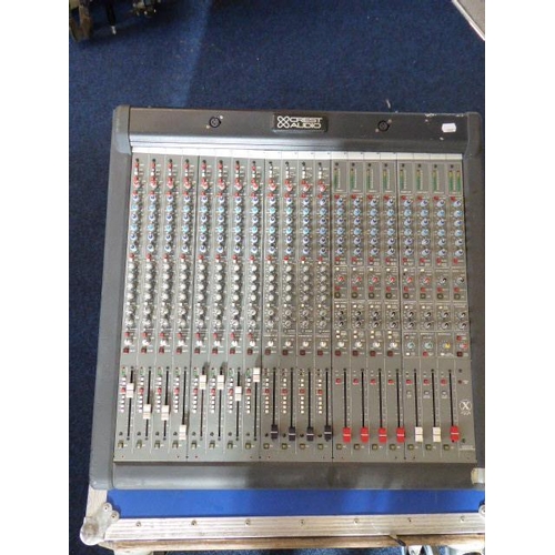 549 - Crest Audio X4 Mixing Desk Complete with Flight Case