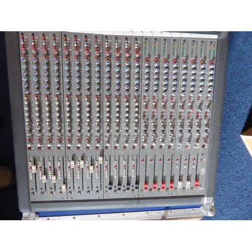 549 - Crest Audio X4 Mixing Desk Complete with Flight Case