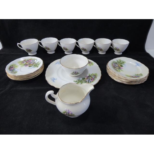196 - Twenty One Piece Royal Vale Tea Set