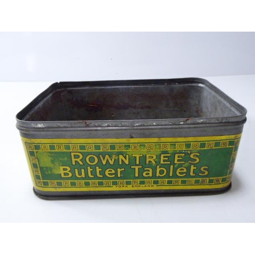202 - Selection of Vintage Tins including Bournville Biscuits, Rowntree Butter Tablets and Lots More
