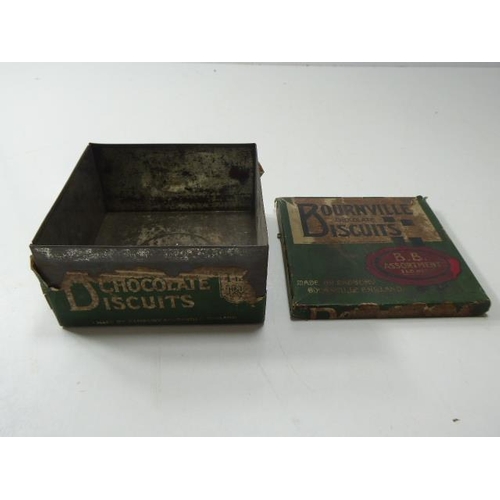 202 - Selection of Vintage Tins including Bournville Biscuits, Rowntree Butter Tablets and Lots More