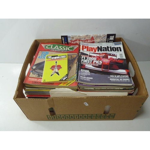 205 - Large Box Of Magazine's And Other
