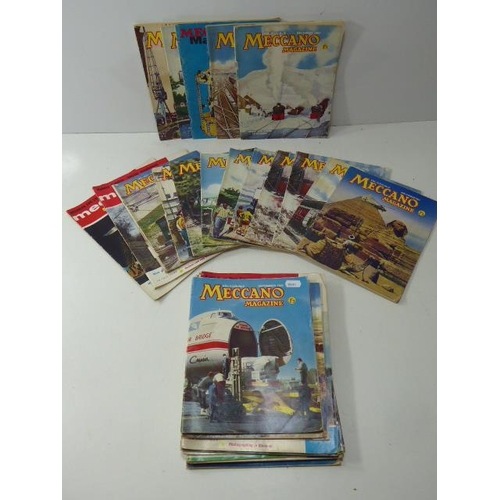 225 - Twenty Eight Meccano Magazines 1960,70s