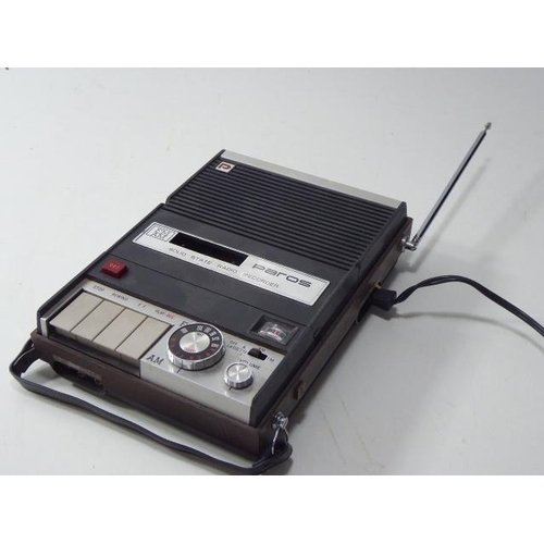 237 - Vintage Paros Solid State Radio Cassette Recorder