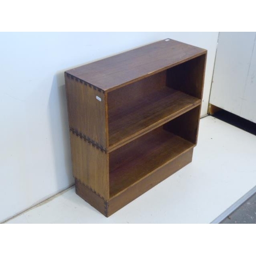 445 - Vintage Two Shelf Handmade Book Case Size 24