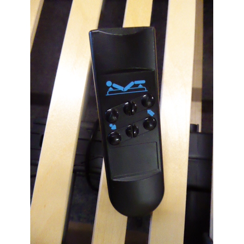 456 - Single Electric Rise & recline Bed with Head board