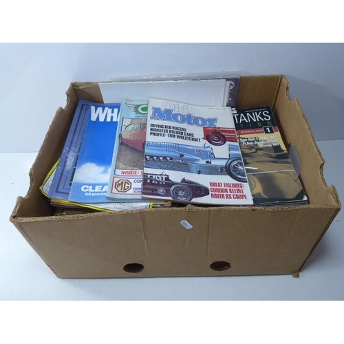 419 - Large Box Of Magazine And Other