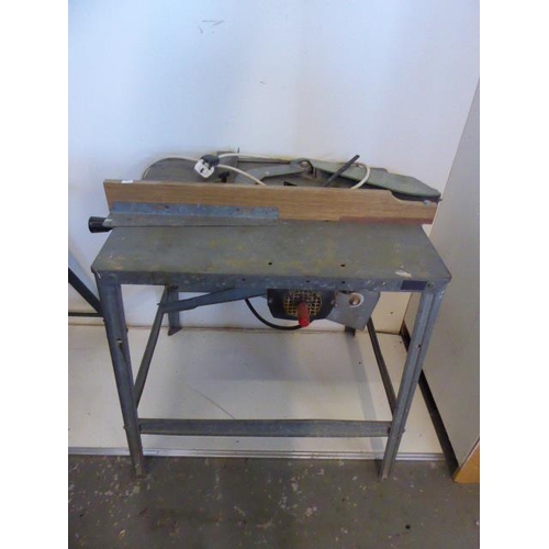 435a - Mains Powered Table / Bench Saw (Working When tested)