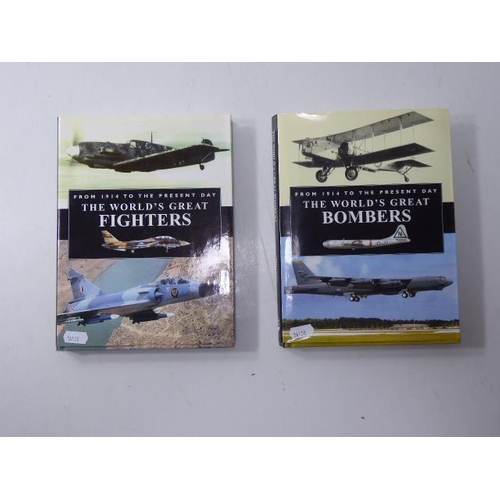 63 - Two Aircraft Books From 1914 To The Present Day The World's Great Bombers & Fighters