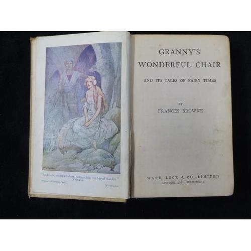 76 - Granny's Wonderful Chair By Frances Browne signed and dating 1924