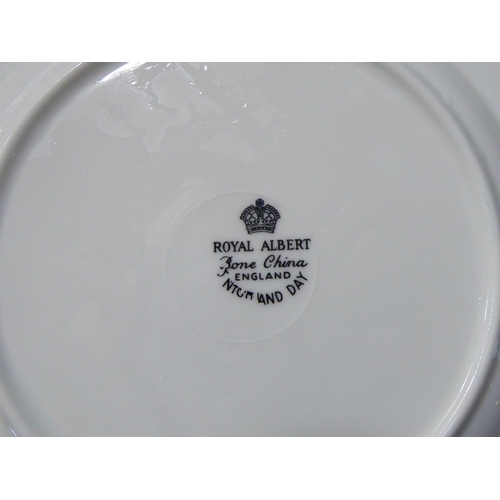 87 - Twenty One Piece Royal Albert Night and Day Tea Set