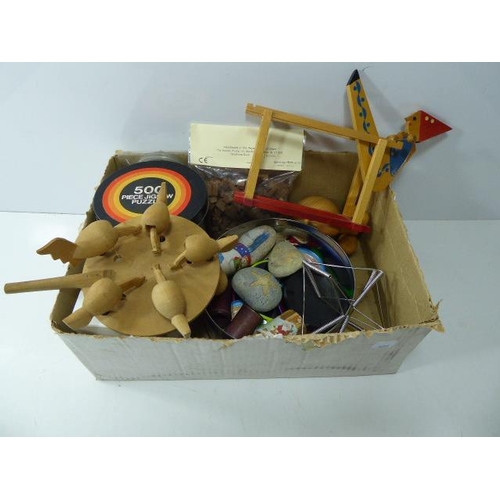 99 - Mixed Selection of Toys and Games including Wooden Interactive Toys, 3D Jigsaws and More