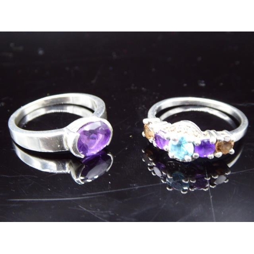 303 - Two Silver rings
