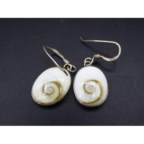 328 - Three Pairs of Silver earrings