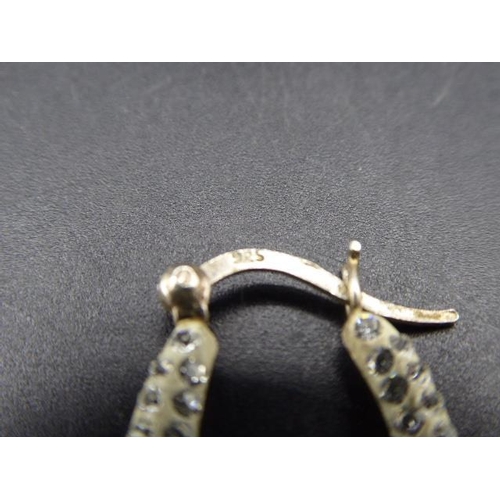 328 - Three Pairs of Silver earrings
