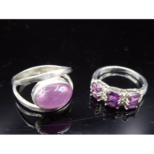 331 - Two Silver rings