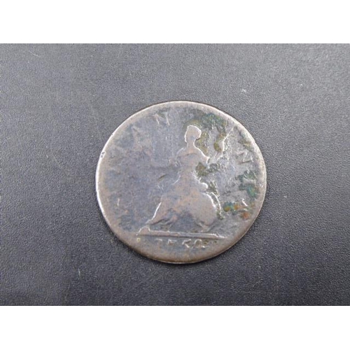 334 - George II 1754 Farthing