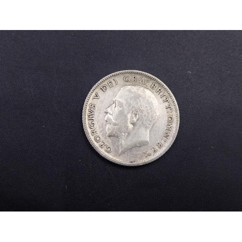 337 - George V 1924 Silver Sixpence