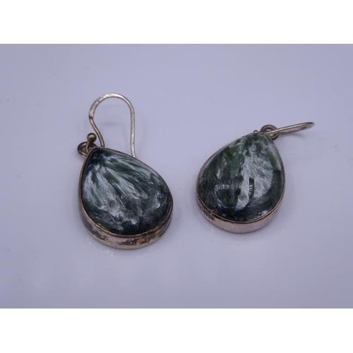 340 - Silver 925 Earring, Ring and Pendant Set