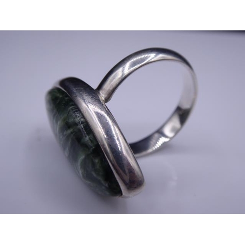 340 - Silver 925 Earring, Ring and Pendant Set