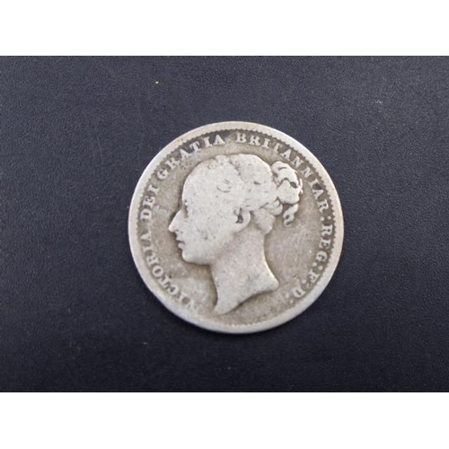 342 - Victorian Silver 1881 Shilling
