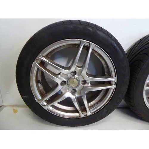 616 - Set of 4 Dare Motor Sport Alloy's with Toyo 50