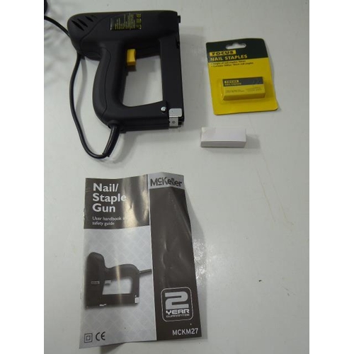 639 - An Electric Nail staple Gun with a box of Nail Staples