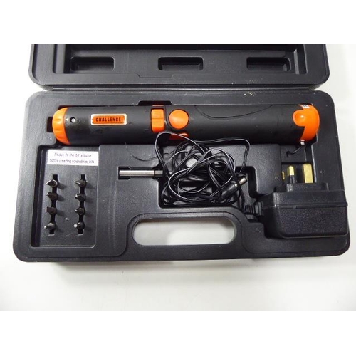 648 - Boxed Challenge 3.6Volt Cordless Screwdriver (Working When Tested)