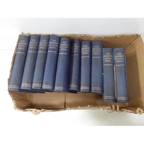 653 - Set of 10 Arthur Mee Childrens Encyclopedia's