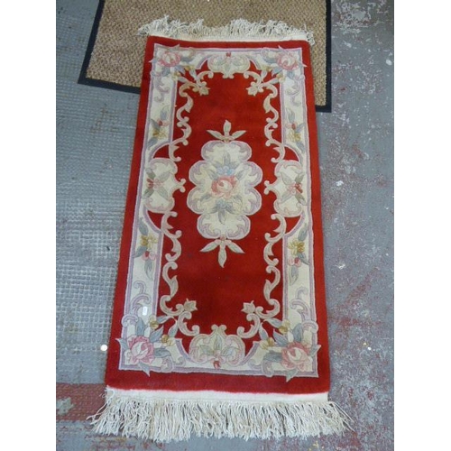 680 - 100% Wool Pile Rug Size 59