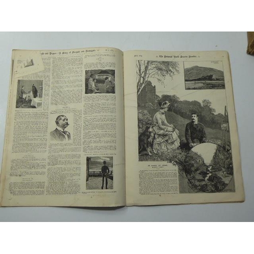 22 - Collection of Bound together Copies of The Graphic Summer Number dating from 1878 to 1890 published ... 