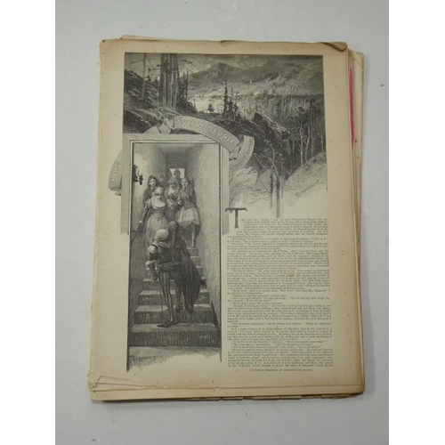 22 - Collection of Bound together Copies of The Graphic Summer Number dating from 1878 to 1890 published ... 