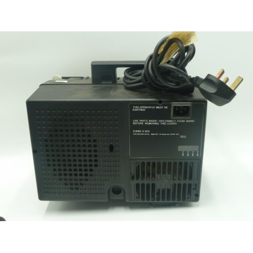 105 - Eumig S905 projector (Powers on when Tested) complete with instructions and Eumig Camera