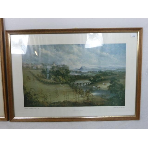 13 - Selection of 3 Framed and Glazed Prints Depicting Victorian Preston