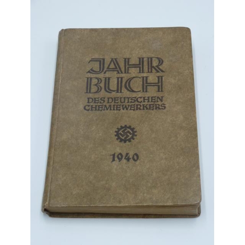 15 - The Chemical Workers Nazi Year Book Dating From 1940