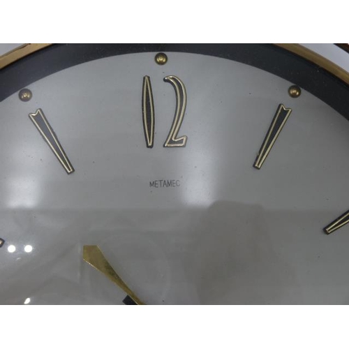 26 - A Vintage Metamec Mains Wall Clock