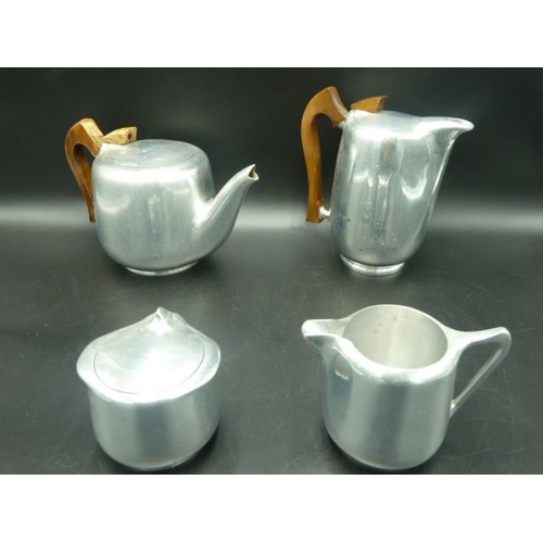 69 - Vintage Picquot Ware 4 Piece Coffee Set