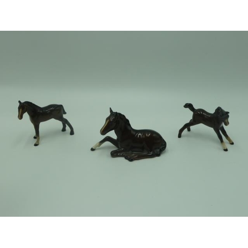 73 - Selection of 6 Royal Doulton Horses including Shire, Foal's and More