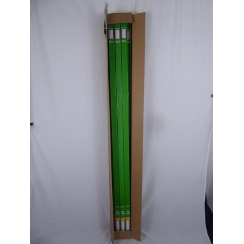 146 - Box of Eleven 75w Florescent Light tubes measuring 6ft