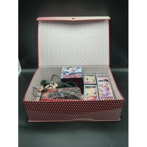 166 - Betty Boop Box complete with contents