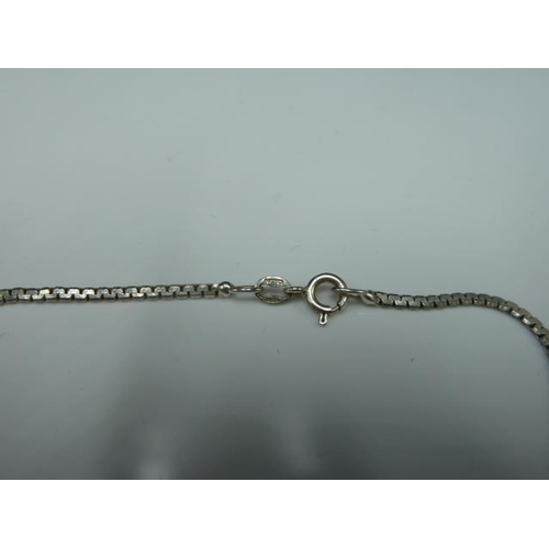 268 - Silver 925 Twisted Chain Necklace