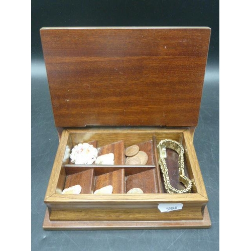 280 - Vintage Book themed Jewellery Box complete with Contents including Limit Watch