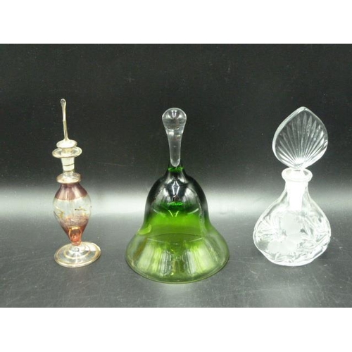 306 - Selection of Glassware including Bell, Perfume Bottle's, Jack Daniels Shot and More