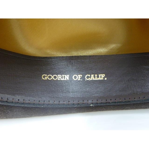 344 - A Goorin of California Hat Size 7 and 1 eighth