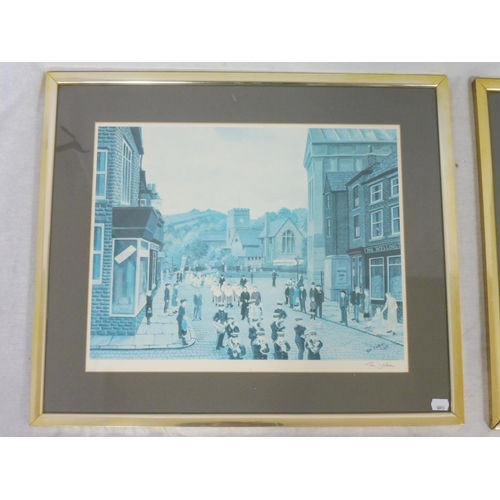 16 - Two Matching Framed and Glazed Signed Tom Dodson Prints