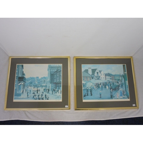 16 - Two Matching Framed and Glazed Signed Tom Dodson Prints