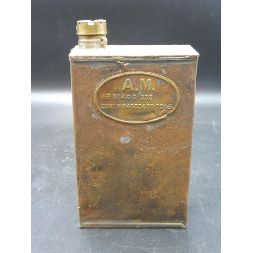 43 - Vintage AM (Ref No 40D/233) Storage Can