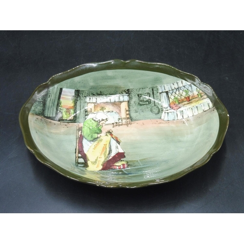 63 - Royal Doulton Bowl (Entitled Fireside)