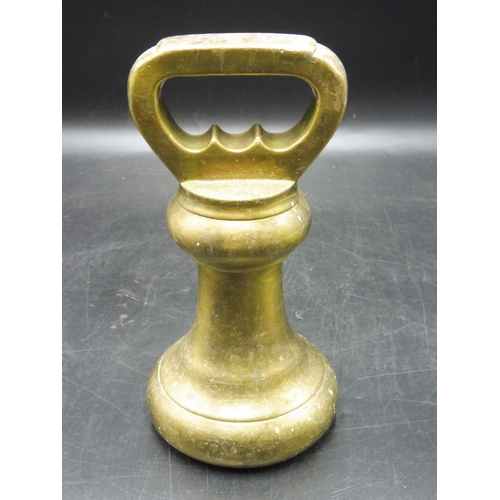 67 - Heavy Brass 7Ib Imperial Bell Weight