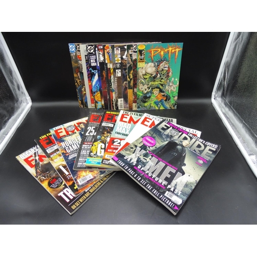 111 - Selection of Empire Magazines and DC Comics including Superman, Blade, Dark Hawk and More